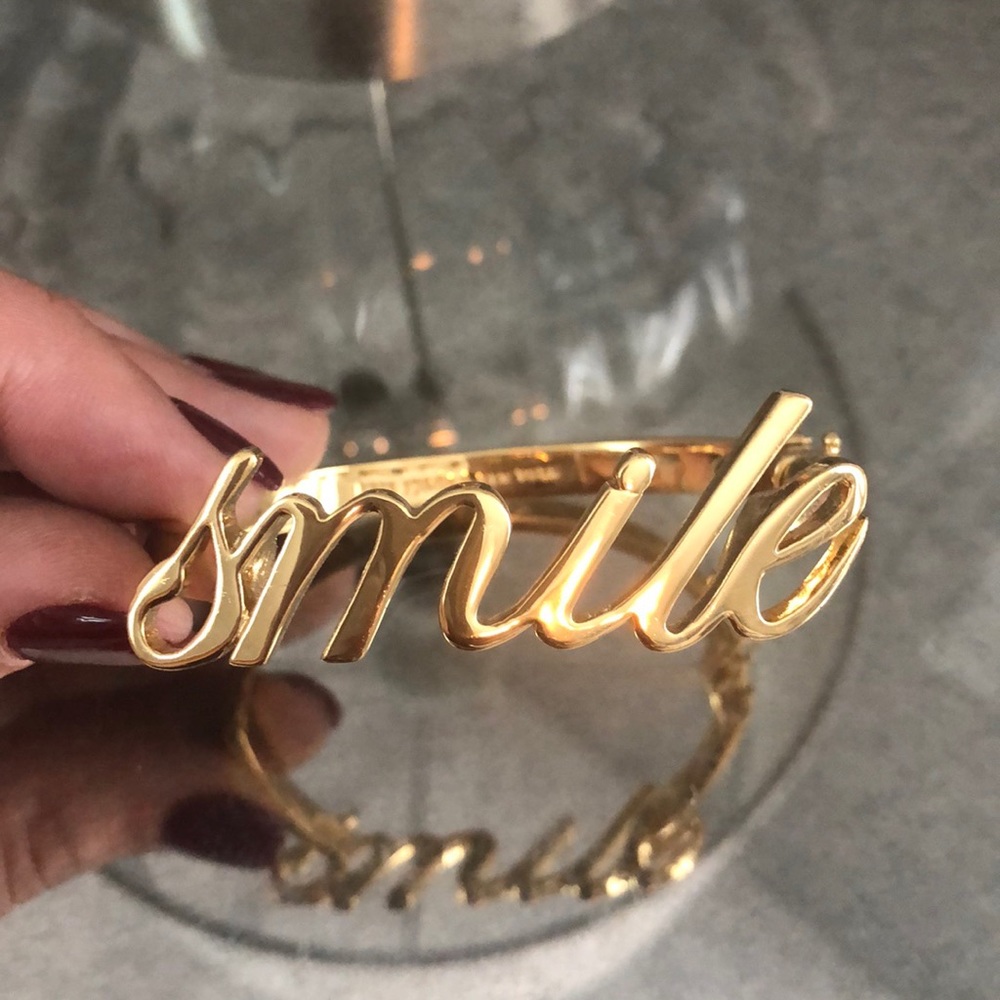 SMILE Kate spade bracelet